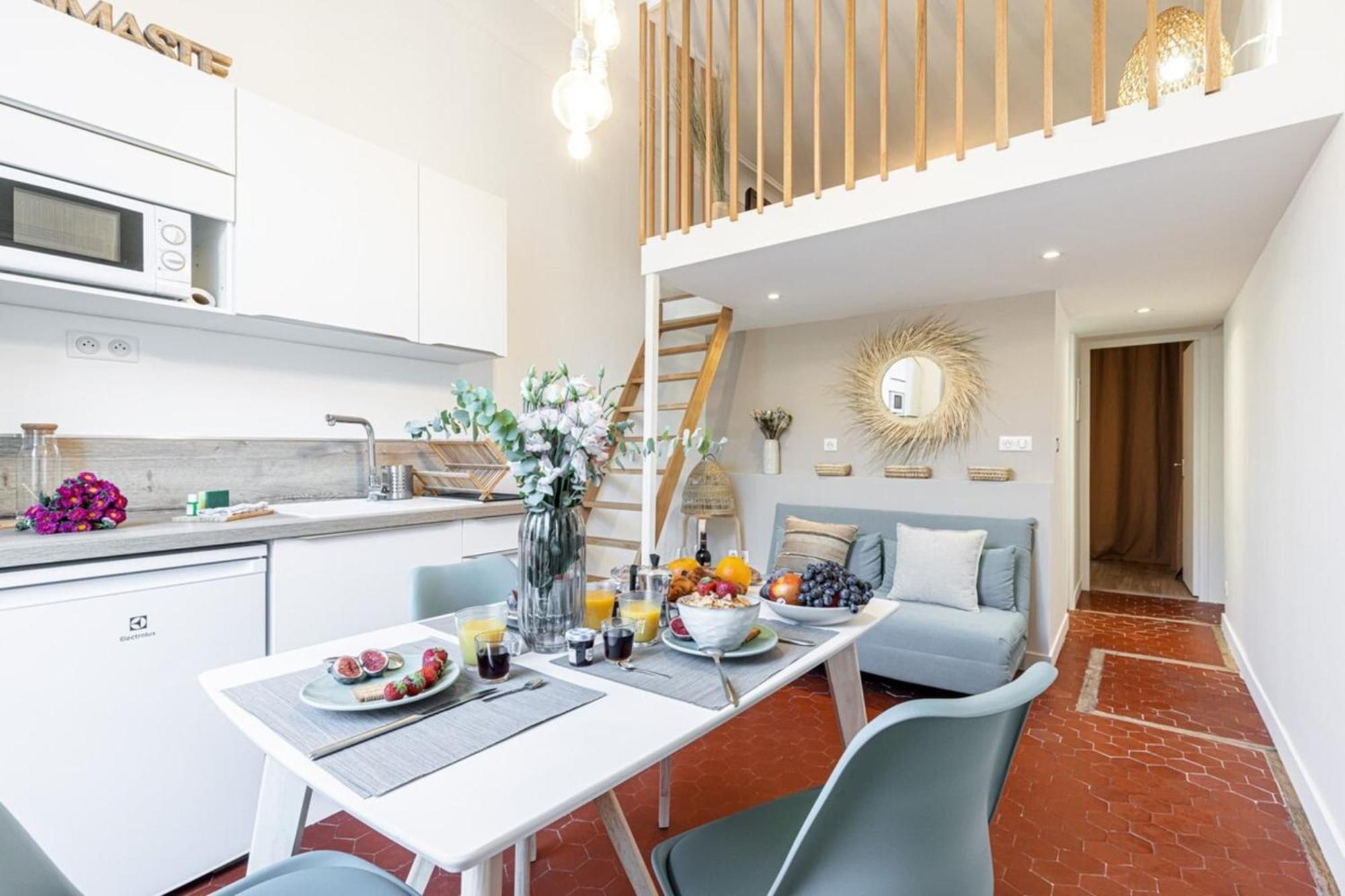 Prefecture 15 - Old Town Duplex 2 Doubles Beds Leilighet Nice Eksteriør bilde